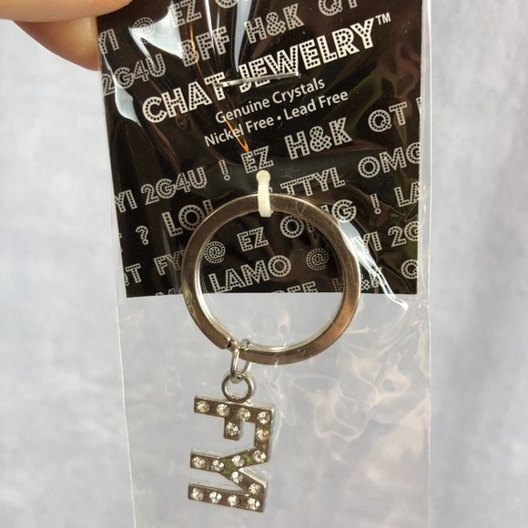 Lot 145 Internet Chat Lingo Chatitudes Genuine Crystal Charms Necklaces - Picture 4 of 16